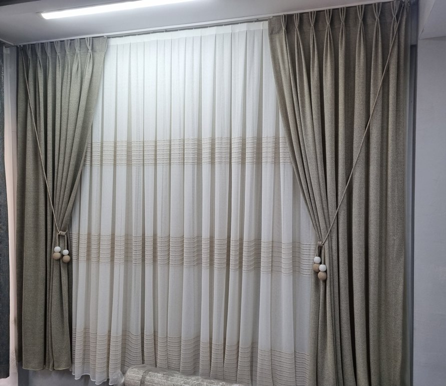 2li Fon Perde Amerikan dikiş - Görsel 5