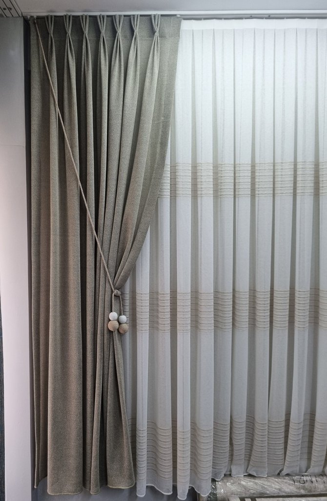 2li Fon Perde Amerikan dikiş - Görsel 4