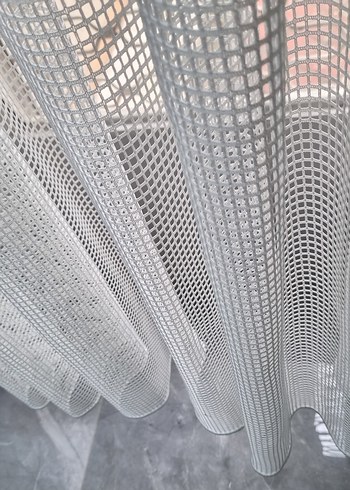 Samira Ekru Tül Perde - Görsel 5