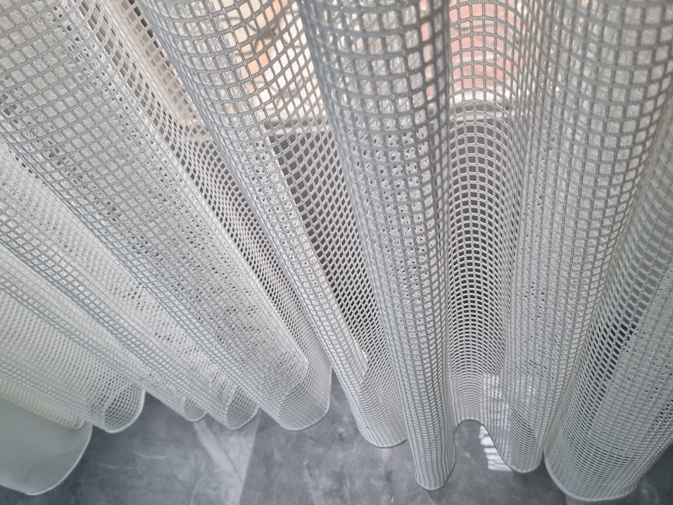 Samira Ekru Tül Perde - Görsel 5