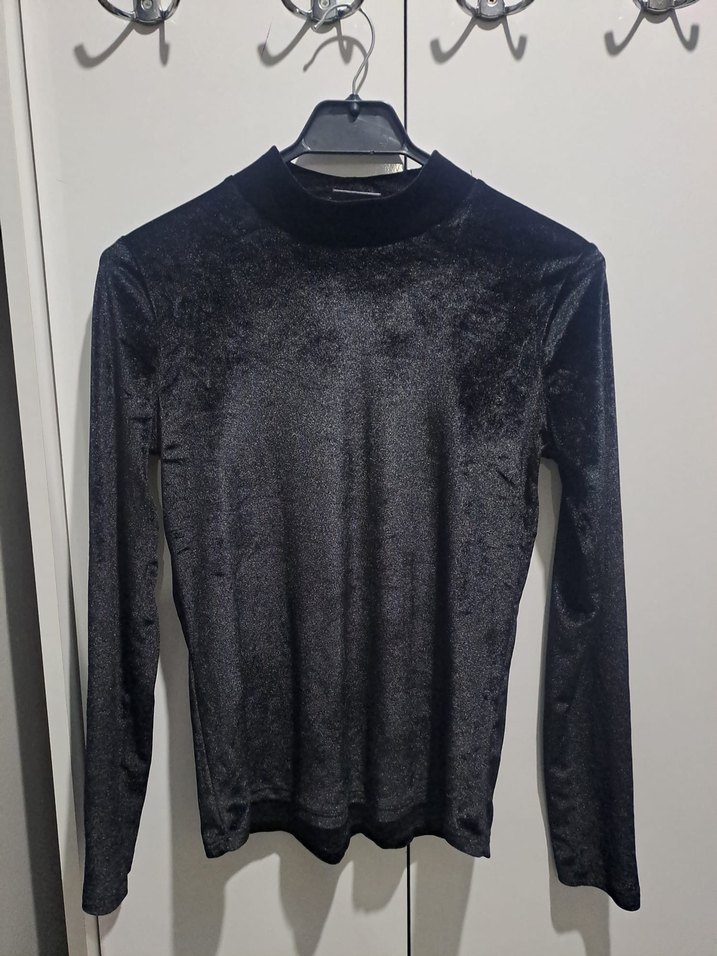 Siyah Gotik  tarzda kadın bluz  Seti - Görsel 2