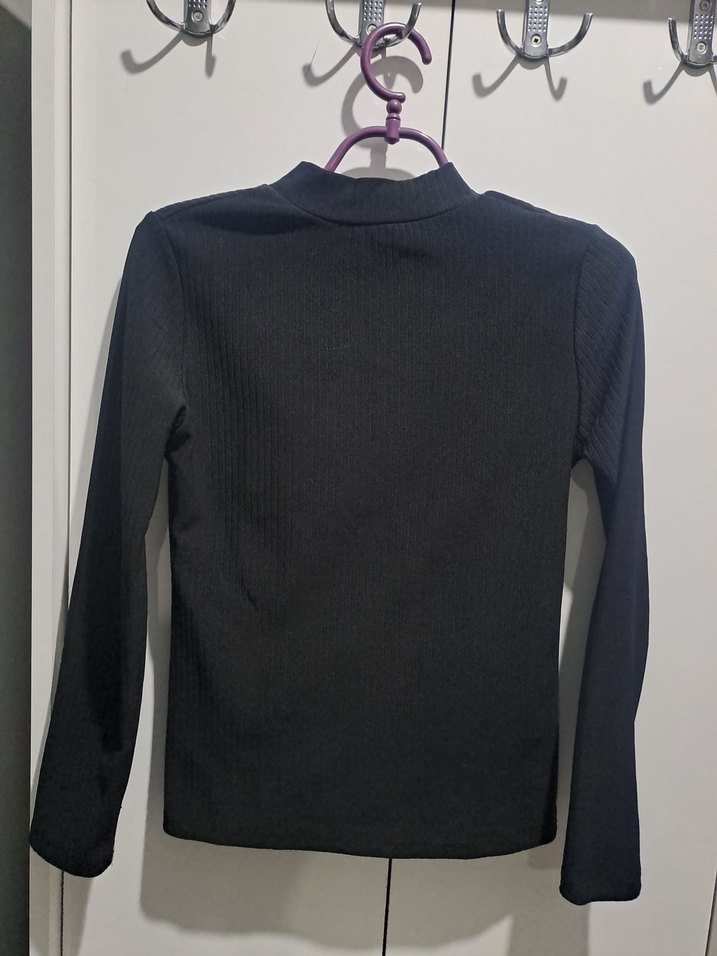 Siyah Gotik  tarzda kadın bluz  Seti - Görsel 5