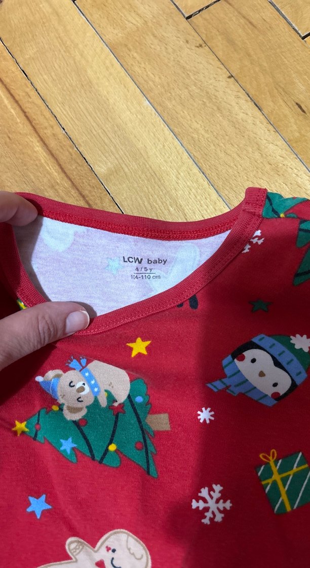 Erkek Çocuk Renkli Baskılı Uzun Kollu Pijama - Görsel 2