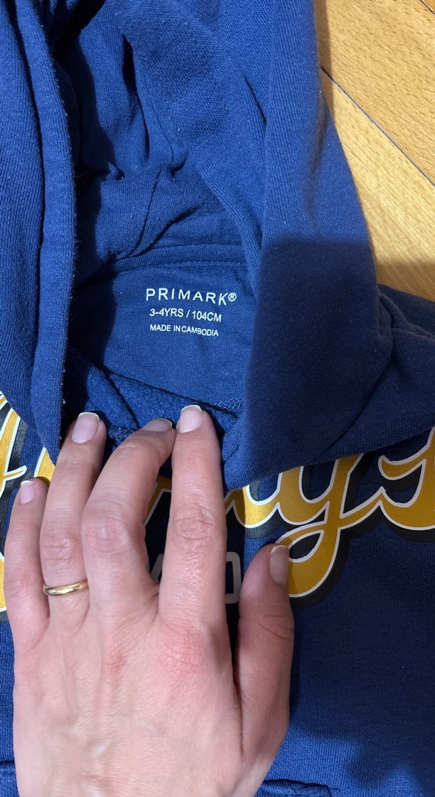 Erkek Çocuk Kapüşonlu Mavi Sweatshirt - Görsel 2