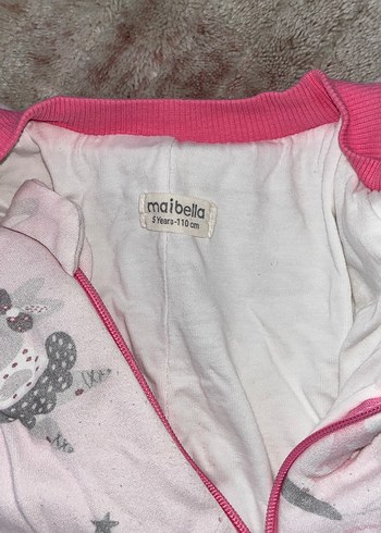 Kız Bebek Pembe Kapüşonlu Peluş Detaylı Tulum - Görsel 7