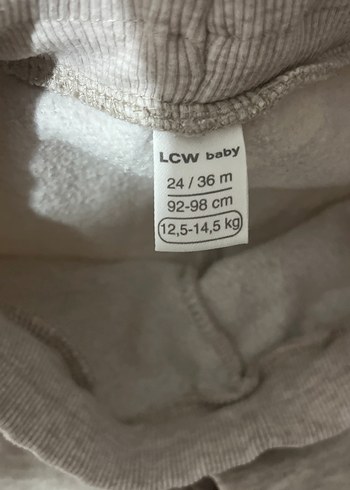 Kız Çocuk Gri Rahat Kesim eşofman - Görsel 4