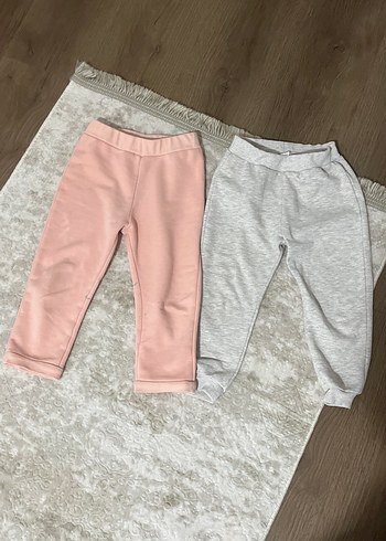 Kız Çocuk Gri Rahat Kesim eşofman - Görsel 7