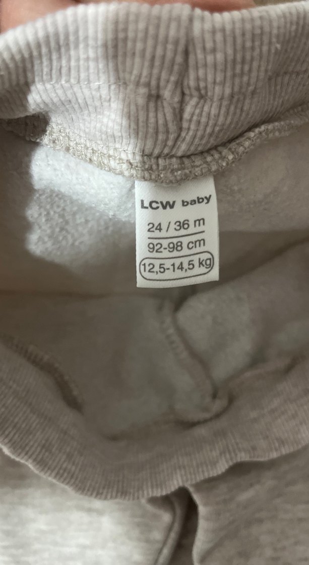 Kız Çocuk Gri Rahat Kesim eşofman - Görsel 4