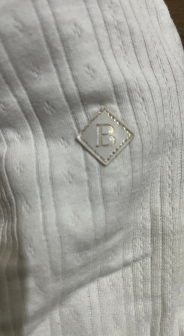 Bebek Kız Uzun Kollu Beyaz Body - Görsel 3