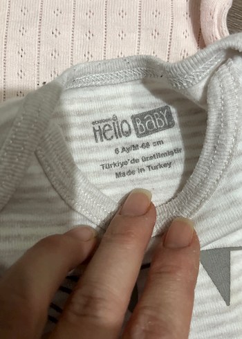 Uzun Kollu Kahverengi Erkek Bebek Body - Görsel 3