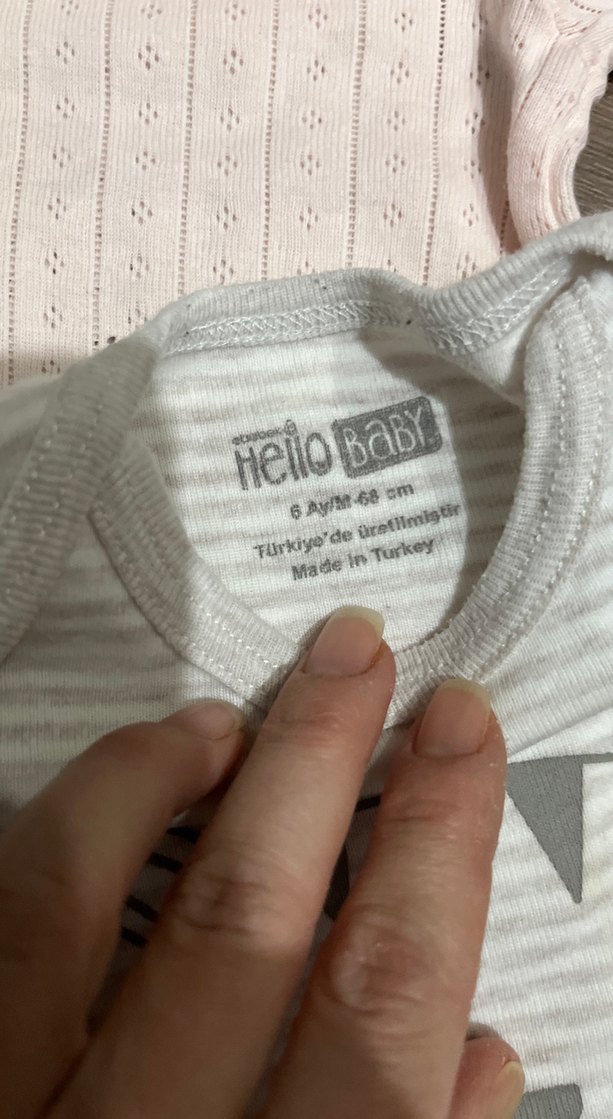 Uzun Kollu Kahverengi Erkek Bebek Body - Görsel 3