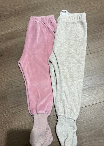 Gri Kız Çocuk Dar Kesim Pantolon - Görsel 4