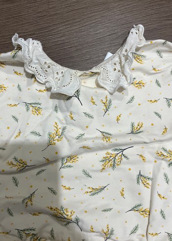 Bebek Kız Uzun Kollu Dantelli Takım - Görsel 2