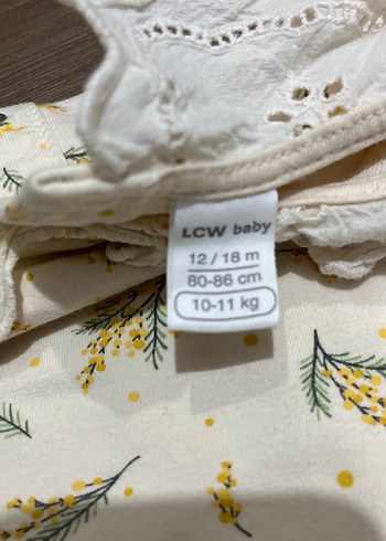 Bebek Kız Uzun Kollu Dantelli Takım - Görsel 3