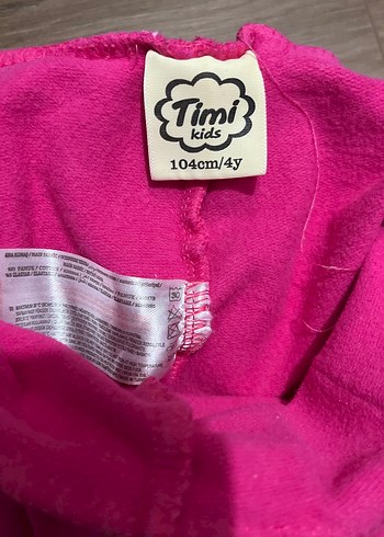 Kız Çocuk Pembe Sıcak Tayt - Görsel 2