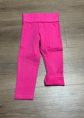 Kız Çocuk Pembe Sıcak Tayt - Görsel 4