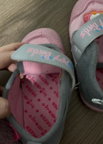 Kız Çocuk Pembe Sıcak Polar Ev Terliği - Görsel 3