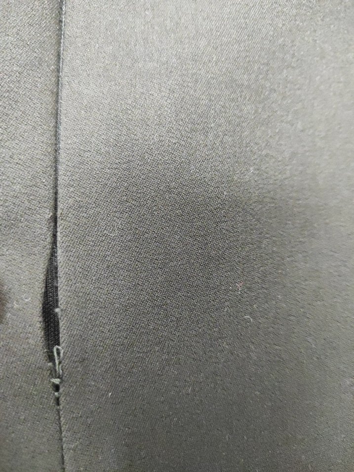 Siyah Yırtmaçlı Uzun Kadın Etek - Görsel 5