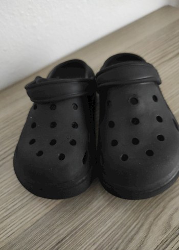 Erkek Siyah Cırt Cırtlı Kauçuk Terlik - Görsel 2