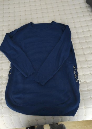 Mavi Kadın Triko Uzun Kollu Kazak - Görsel 4