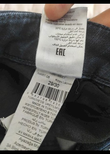 Lacivert erkek Kot Pantolon - Görsel 5