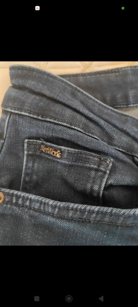 Lacivert erkek Kot Pantolon - Görsel 2