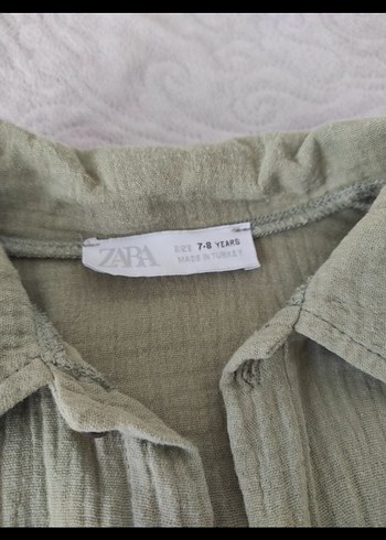 Açık Yeşil Keten Bebek Erkek Takım - Görsel 3