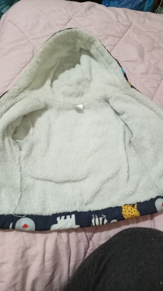 Kapüşonlu, Fermuarlı Renkli Erkek Çocuk Mont - Görsel 4