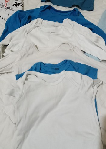 Bebek için Baskılı Kollu kolsuz Pamuklu atletler - Görsel 2