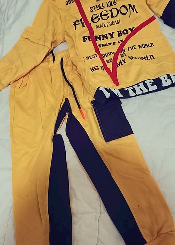 Renkli Baskılı Erkek Çocuk Eşofman Takımlari - Görsel 12