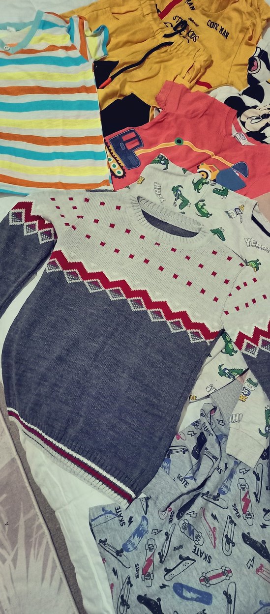 Renkli Baskılı Erkek Çocuk Eşofman Takımlari - Görsel 2