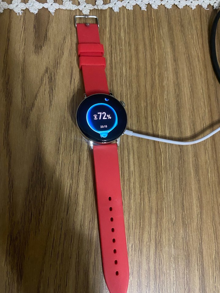 Renkli Kırmızı Akıllı Saat - Görsel 3