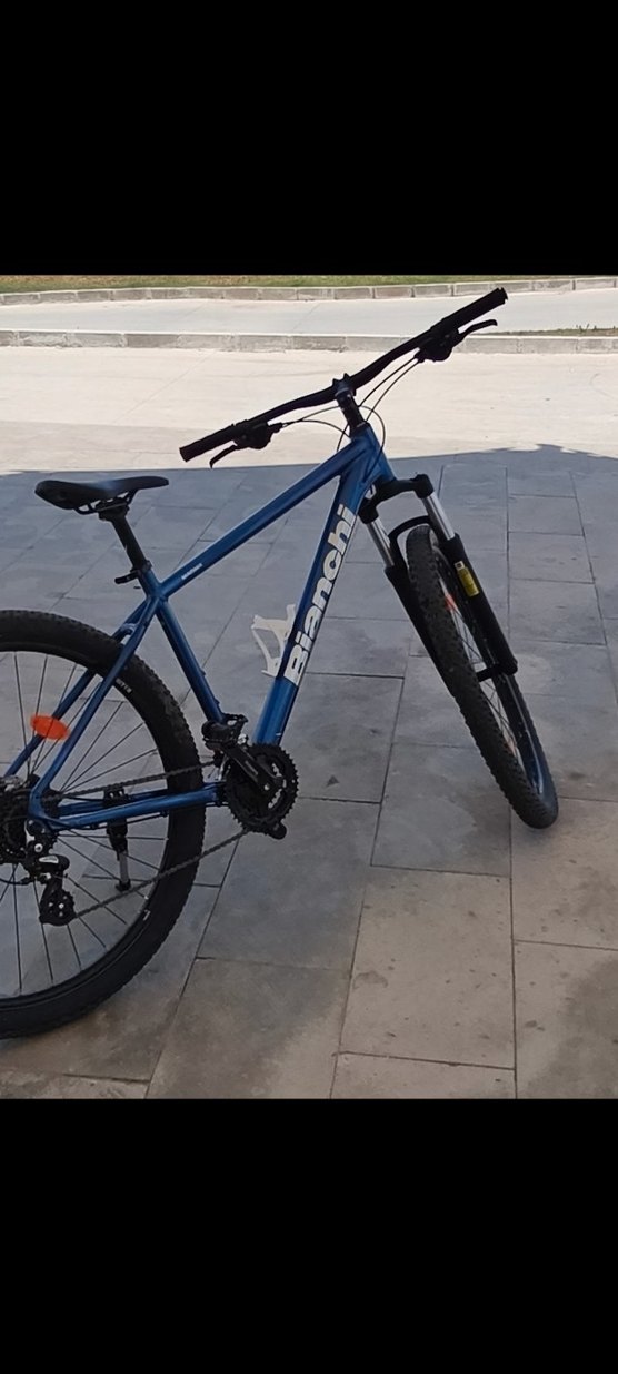 Koyu Mavi Bianchi Dağ Bisikleti (ACİL SATILIK) - Görsel 2