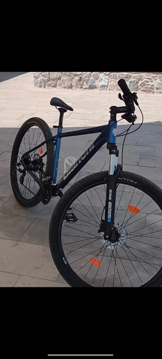 Koyu Mavi Bianchi Dağ Bisikleti (ACİL SATILIK) - Görsel 3