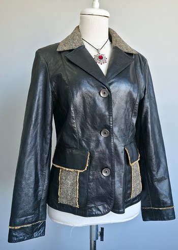 Cavalli kuzu derisi  Ceket - Görsel 2