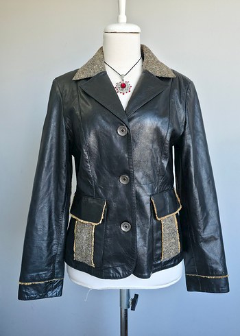 Cavalli kuzu derisi  Ceket - Görsel 3