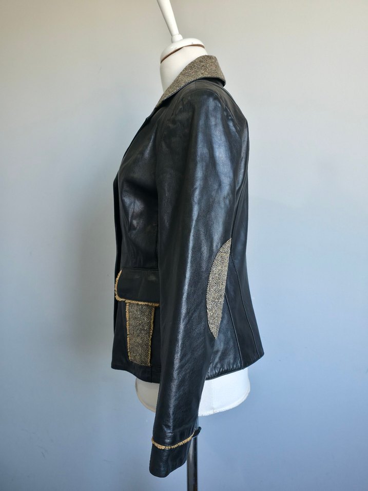 Cavalli kuzu derisi  Ceket - Görsel 5