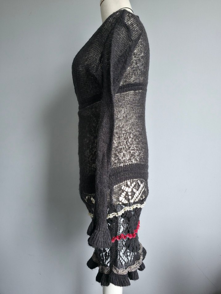 Yün transparan fairy elbise - Görsel 4