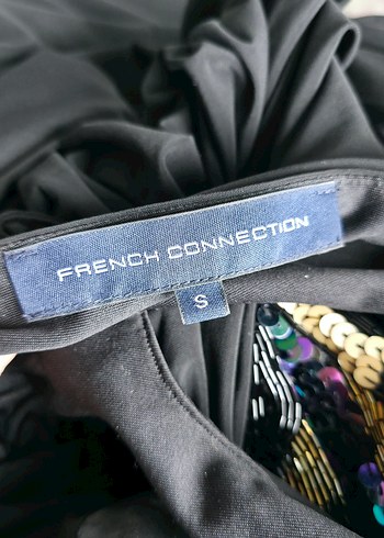 French connection İşlemeli Drapeli Bluz - Görsel 6