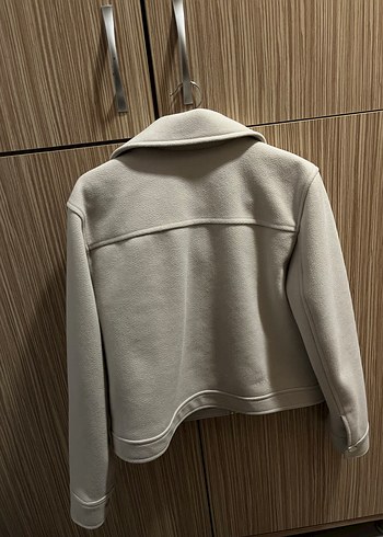 Bej Kadın Midi Street Wear Kaban - Görsel 4