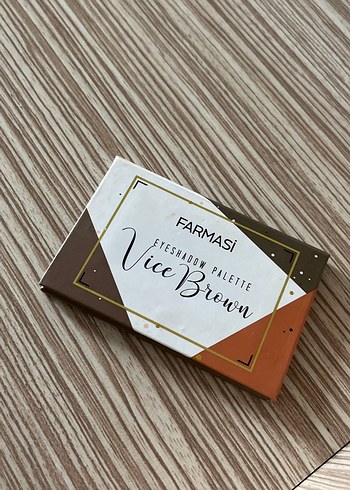 Farmasi Vice Brown Far Paleti - Görsel 2