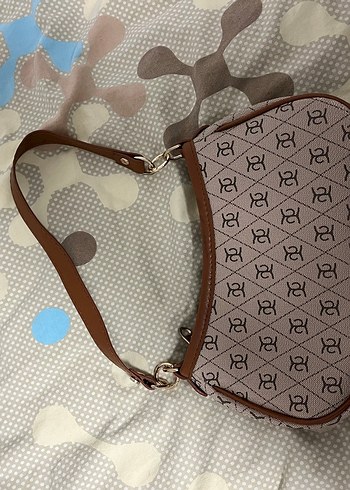 Kahverengi Kemerli Parisian Kadın Çanta - Görsel 3