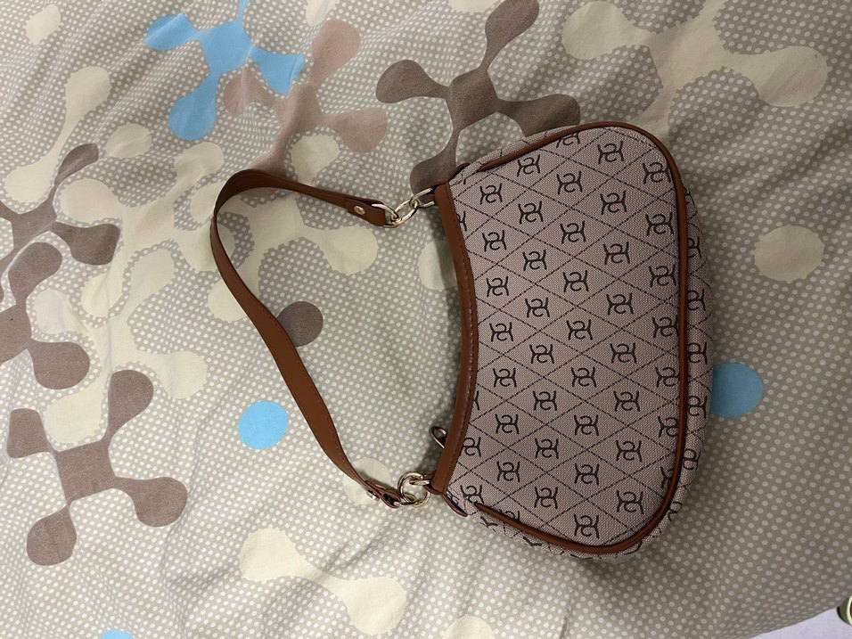 Kahverengi Kemerli Parisian Kadın Çanta - Görsel 3