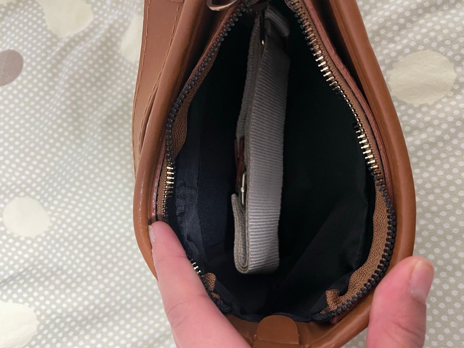 Kahverengi Kemerli Parisian Kadın Çanta - Görsel 4