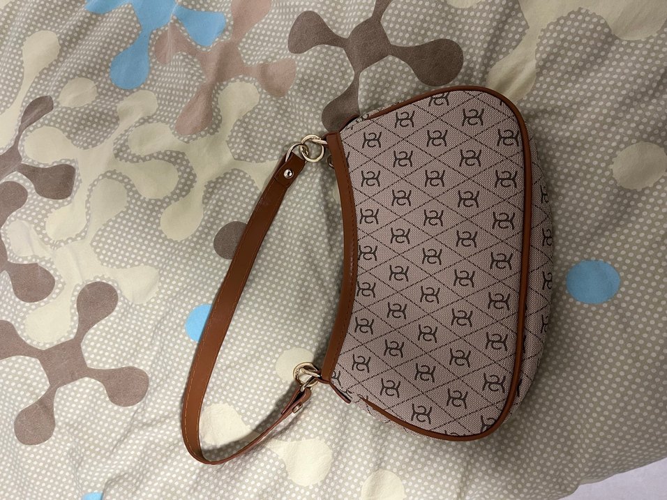 Kahverengi Kemerli Parisian Kadın Çanta - Görsel 2