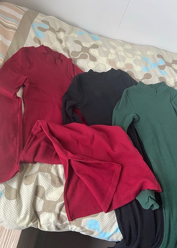 Kadın Uzun Kollu Basic Triko Elbise - Görsel 2