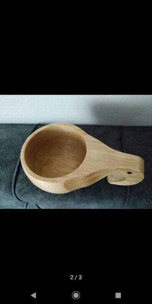 ahşap kuksa bardak - Görsel 2