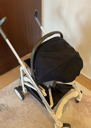 Camel renk Inglesina bebek arabası ve oto koltuğu seti - Görsel 4