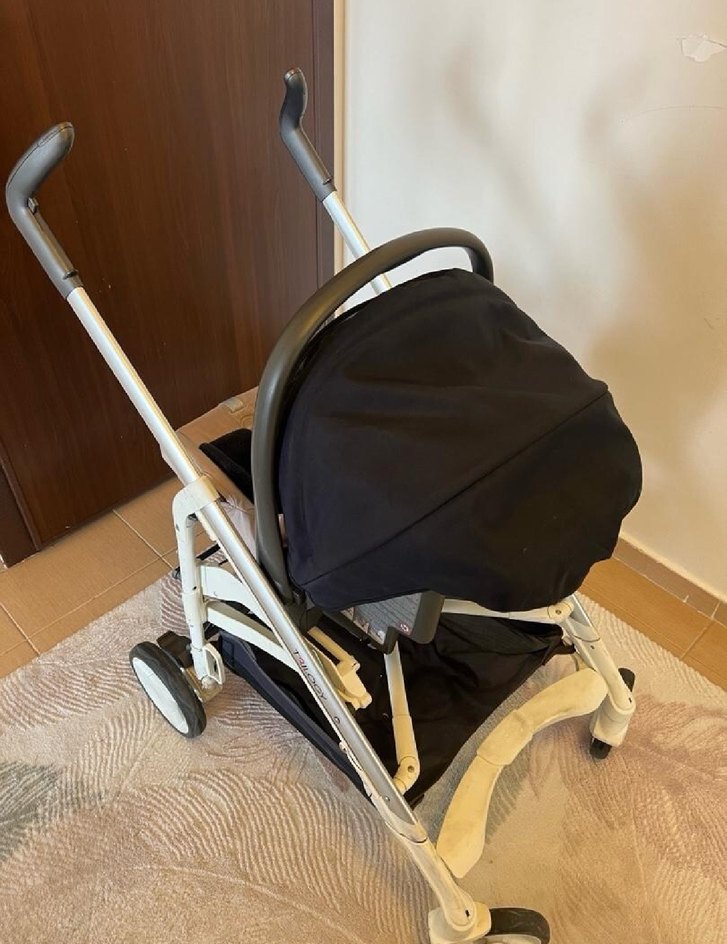 Camel renk Inglesina bebek arabası ve oto koltuğu seti - Görsel 4