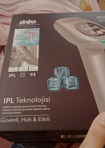 Pastel Bej Lazer Epilasyon Cihazı 5000 tl - Görsel 7
